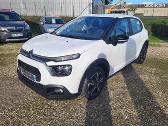 citroen c3 sté 1.5 bluehdi 100ch bvm 6 feel nav / 2 places / garantie 12 mois / tva
