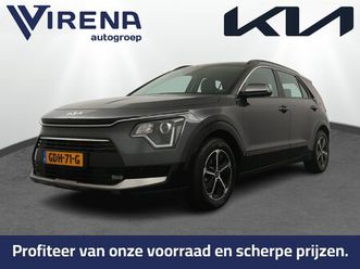 kia niro hybrid 1.6 gdi dynamicline automaat - apple carplay/android auto - cruise control - navigatie - achteruitrijcamera - fabrieksgarantie t/m 2031