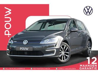 volkswagen e-golf 136pk e-dition 2020 36kw/h | soh 95% | camera achter | apple carplay & android auto | 17