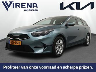 kia ceed sportswagon 1.5 t-gdi dynamicline - apple carplay/android auto - achteruitrijcamera - parkeersensoren voor en achter - adaptieve cruise control - fabri