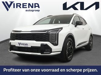kia sportage 1.6 t-gdi hybrid gt-line - stoel/stuur verwarming - schuif/kanteldak - led verlichting - head up display - keyless entry/start - 18'' lichtmetalen 