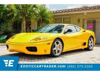 used 1999 ferrari 360 modena
