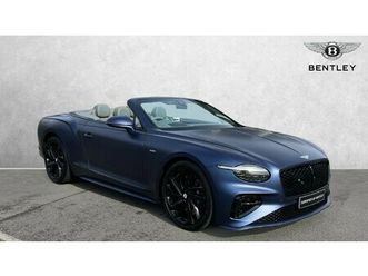 bentley continental gtc 4.0 v8 hybrid speed 2dr auto