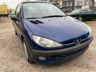 ② peugeot 206 1.4i 5vit eu3 3d coupé +panodak +gekeurd — peugeot — 2ememain