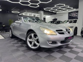 mercedes slk 200 kompressor 1.8 163cv cabriolet bva