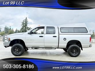 2003 ram 3500 slt quad cab 4x4 cummins 5.9 turbo diesel lifted