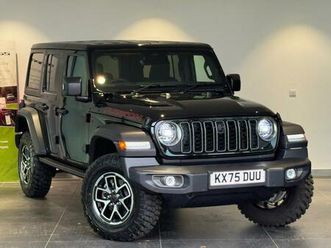 2025 jeep wrangler 2.0 gme rubicon 4dr auto8 convertible petrol automatic