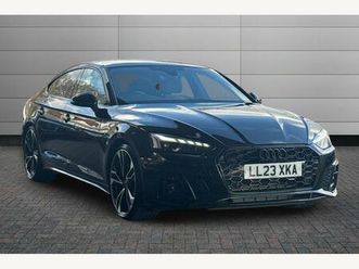 audi a5 sportback 40 tfsi 204 black edition 5dr s tronic