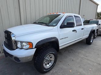 2005 dodge ram 3500 laramie 4x4 g56 manual 5.9l cummins h.o srw 1ton