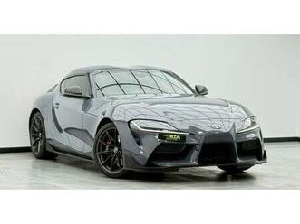 toyota supra 2024 toyota supra gr, toyota warranty + service pack, full toyota service history, low km, gcc