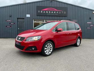 seat alhambra 2.0 tdi 150 ch / 8 cv dsg6 / 7 places / toit ouvrant / attelage / sièges chauffants