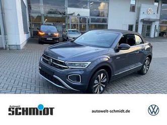 volkswagen t-roc cabriolet 1.0tsi goal r-kamera acc sideassist n...