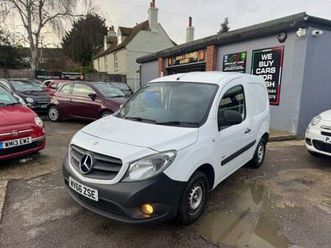 2016 mercedes-benz citan 109cdi blueefficiency van panel van diesel manual