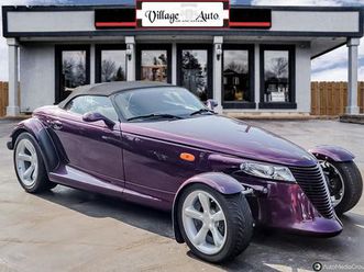 used 1997 plymouth prowler 2dr roadster