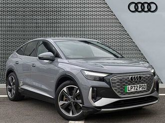 audi q4 sportback e-tron s line 40