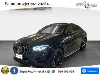 mercedes gle coupe amg 63 s 4m aut. 612 ks, zračni+acc+