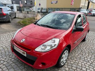 renault clio iii 5 portes phase 2 1.2 i 16v eco2 75 cv- 94255 km 1er main -2013