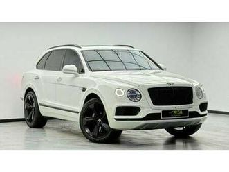 bentley bentayga 2018 bentley bentayga w12, full bentley service history, fully loaded, excellent condition, gcc