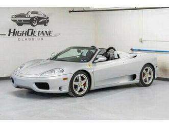 2001 ferrari 360 spider