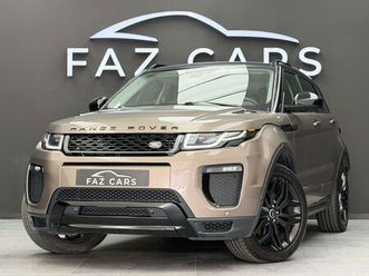 land rover range rover evoque 2.0 td4 4wd hse * jantes + gps + cuir + garantie *