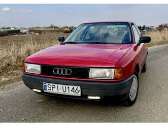 audi 80 b3 1.6 69km 1990r sprawne jeżdżące youngtimer zadbane auto będzin łagisza • olx.pl