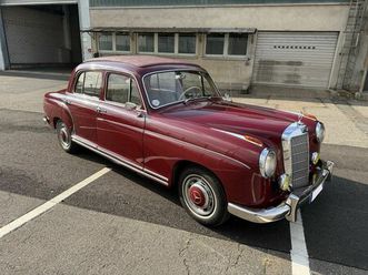 mercedes ponton 220 s mit originalem stoff- schiebedach