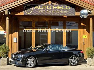 mercedes-benz e220d cabrio 4matic amg aut distr 360° hud led
