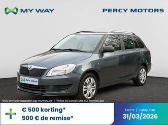 skoda fabia combi fabia active 1,2 htp 44 kw 5-speed mech.