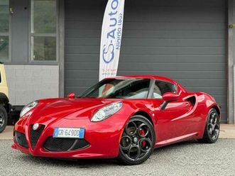 alfa romeo 4c 1750 tbi
