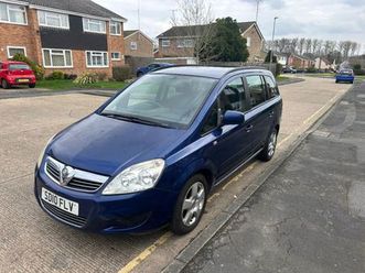 vauxhall, zafira, mpv, 2010, manual, 1598 (cc), 5 doors