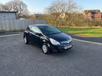 2013 vauxhall corsa van 1.3 cdti s/s euro-5 black hatchback mot-2026 no-vat free uk delivery