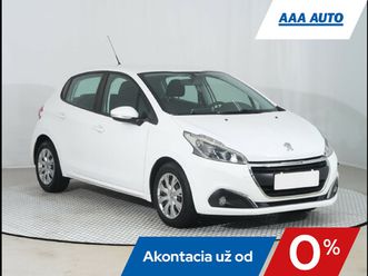 peugeot 208 1.2 puretech,1.maj, serv.kniha, klíma