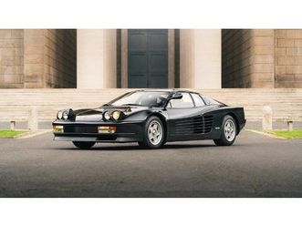 1986 ferrari testarossa - testarossa 'monospecchio'