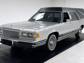 1989 mercury grand marquis gs eagle coach hearse