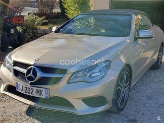 mercedes-benz clase e cabrio e 350 d