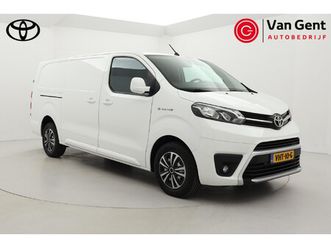 toyota proace electric worker standard range navigator long | trekhaak | navigatie | apple carplay / android auto | lat om lat | 3-zits | cruise control | airco