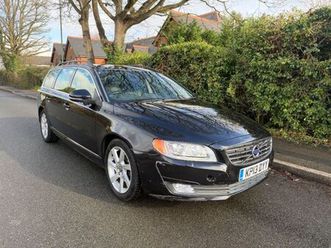 volvo v70 d2 estate automatic 1.6 diesel, 2013, £30 tax, black, cambelt changed, can be delivered