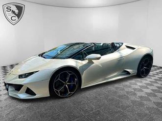 lamborghini huracán evo spyder awd balloon white*lift*garant