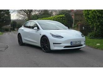 tesla model 3 (dual motor) performance electric auto 4wde (performance upgrade