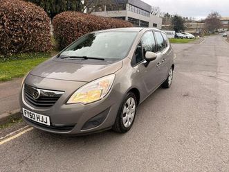 2010 vauxhall meriva 1.4 exclusiv (120ps) (a/c) 1364cc