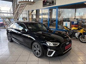 audi a4 avant 35 tdi s line tronic 163ch gps-led matrix-sieges rs-semi cuir-s int & ext-jantes 19-1 main