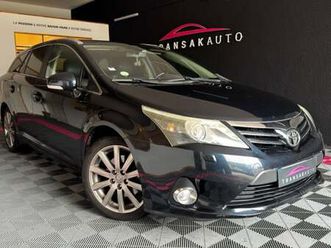 toyota avensis mc sw 150ch d-cat fap bva6 lounge / cuir / toit panoramique / jantes 18 / caméra