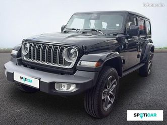 jeep wrangler unlimited 2.0 t 380ch 4xe sahara command trac