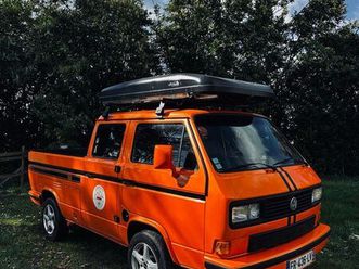 volkswagen t3 doka savoyard 1,9 tdi 110c double cabine