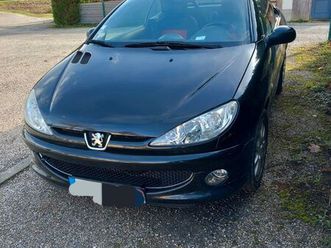 peugeot 206 cc noire