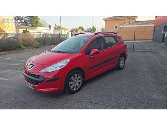 207sw 1.4 essence 1ère main nouvelle distribution critair 2