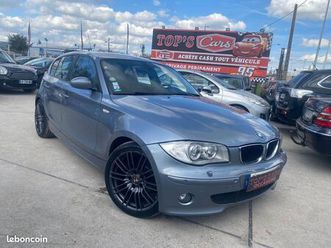bmw serie 1 e87 120 da 2l 163 ch luxe 5p * boite auto * cuir xenon gps bluetooth clim radar jantes alu 18'' * entretien a jour * 148749 kms