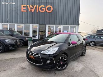 ds automobiles ds 3 1.2 80ch dark rose - radio - climatisation - verrouillage centralise -