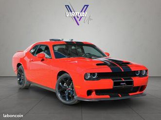 dodge challenger r/t 5.7 hemi v8 381 ch – alcantara – toit ouvrant – alpine sound