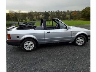 ford escort xr3 cabriolet